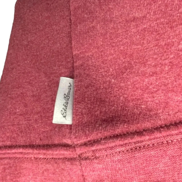 Eddie Bauer 1/4 Zip Camp Fleece Pullover Maroon Sweater Women’s Size 2XL Outdoor - Picture 5 of 7